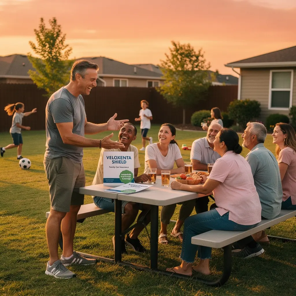 Mężczyzna korzystający z samochodu zastępczego po wypadku drogowym.