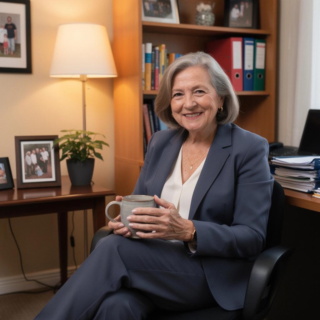 Mężczyzna przeglądający ofertę ubezpieczenia samochodowego w biurze.